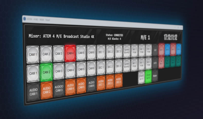 Fantago virtual panel designer interface